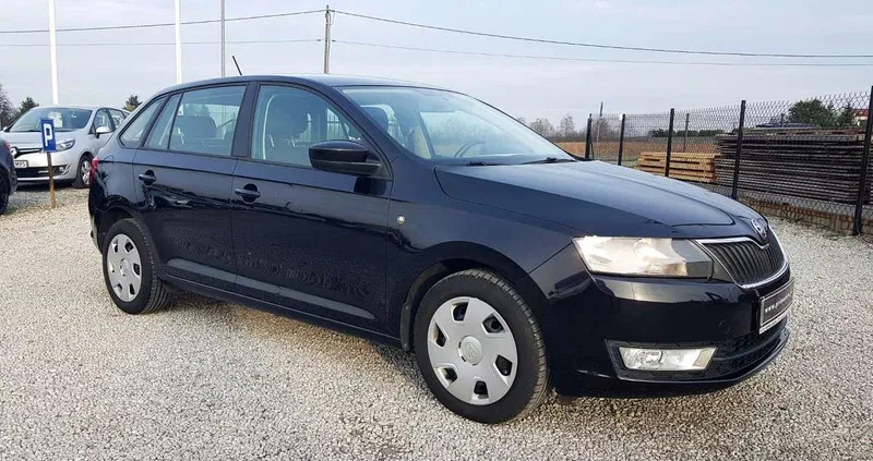 skoda rapid ośno lubuskie Skoda RAPID cena 38900 przebieg: 121036, rok produkcji 2014 z Ośno Lubuskie